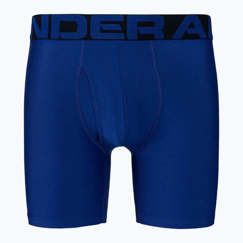 Under Armour Tech 6 in 2 Pack men's boxer shorts blue UAR-1363619400 2