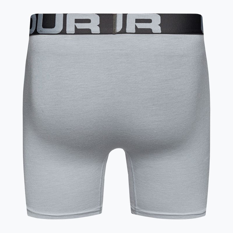 Under Armour Charged Cotton 6 men's boxer shorts 3 pcs blue 1363617 3