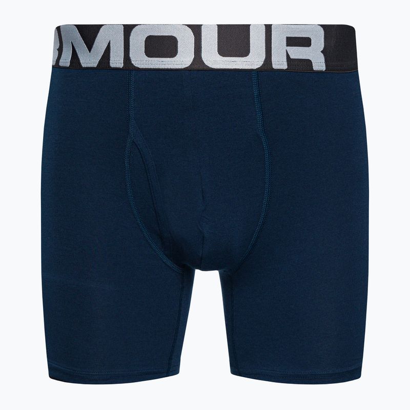 Under Armour Charged Cotton 6 men's boxer shorts 3 pcs blue 1363617 8