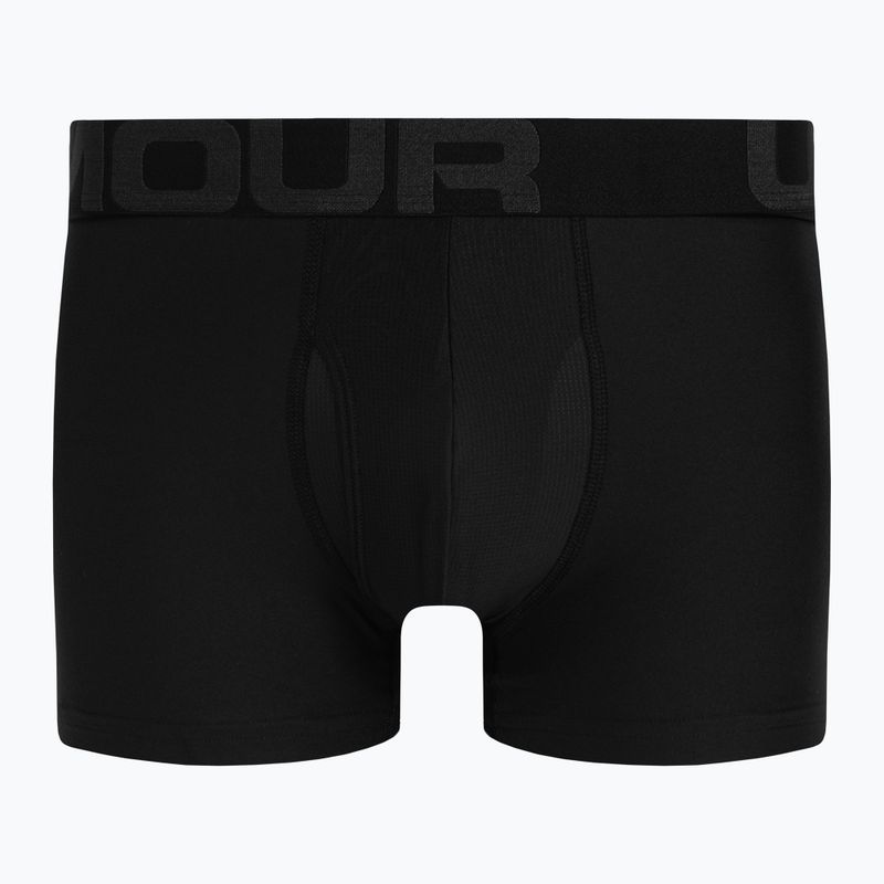 Under Armour men's boxer shorts Ua Tech 3In 2-Pak black 1363618-001 2