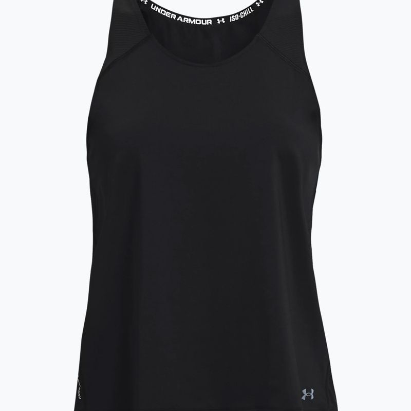 Women's training tank top Under Armour Isochill Run Tank black 1361925 3