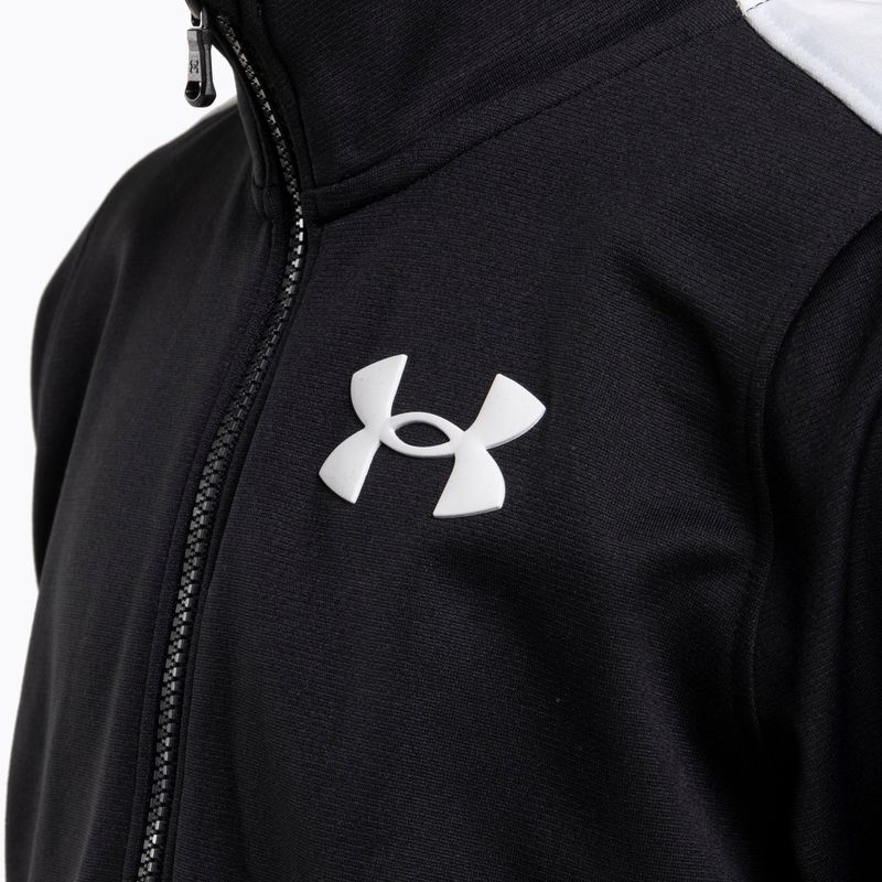 Under Armour Em Knit children's training tracksuit black 1363380 5