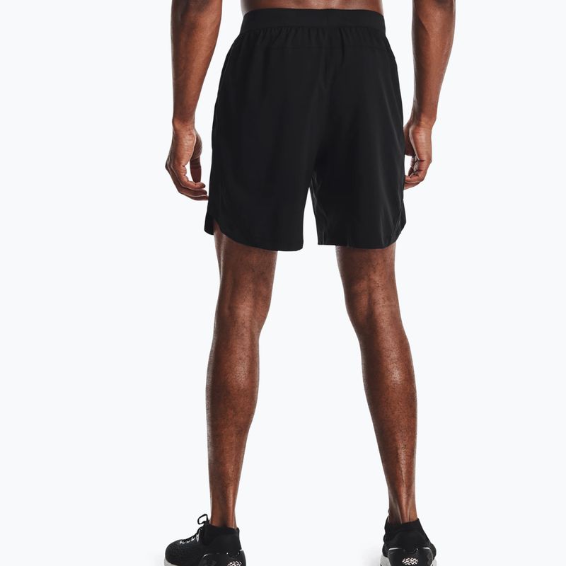 Under Armour Launch Sw 7 men's running shorts black 1361493-001 3
