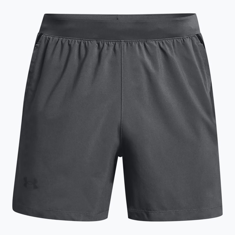 Under Armour Launch Sw 5'' men's running shorts grey 1361492 4