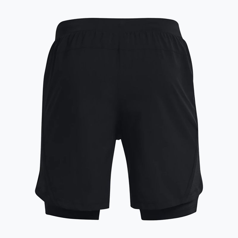Under Armour Launch Sw 7'' 2N1 men's running shorts black 1361497-001 2