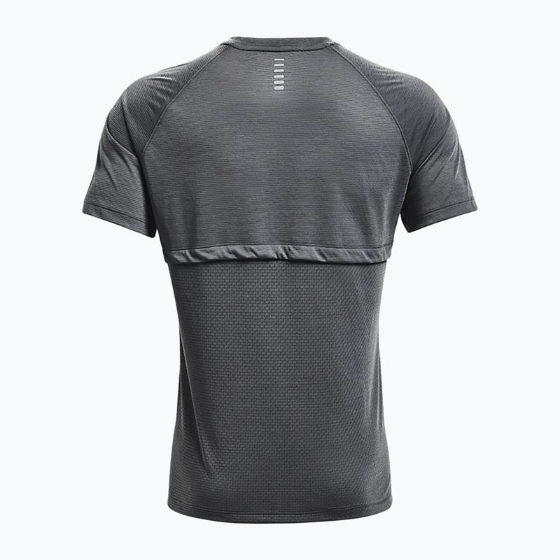 Men's Under Armour Streaker grey running shirt 1361469-012 6