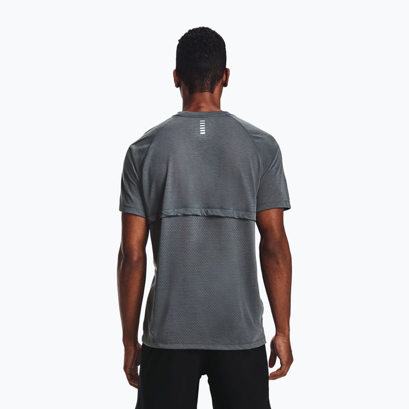 Men's Under Armour Streaker grey running shirt 1361469-012 3
