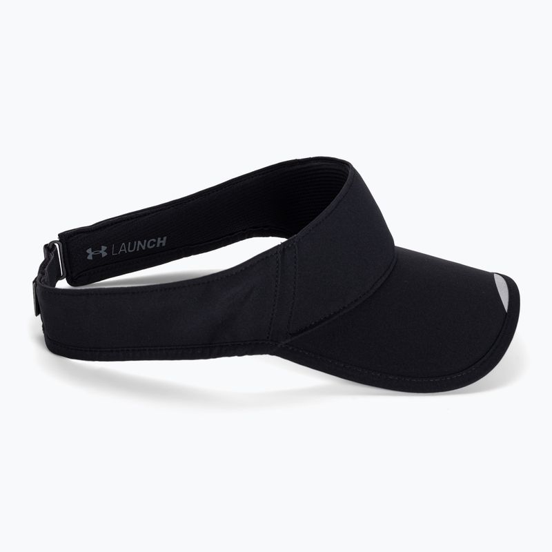 Under Armour men's running visor Isochill Launch Run Visor black UAR-1361563001 2