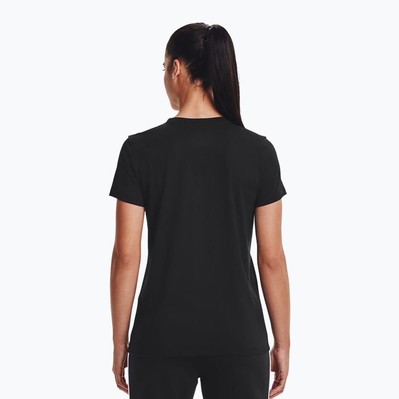 Under Armour Live Sportstyle Graphic black/black women's t-shirt 2