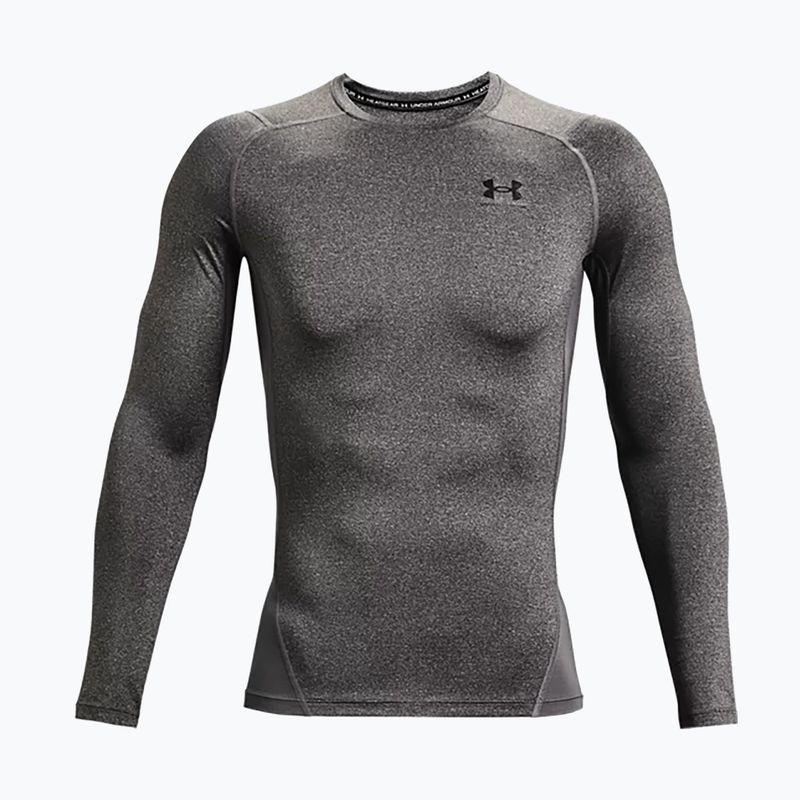 Men's Under Armour HG Armour Comp grey training longsleeve 1361524-090 5