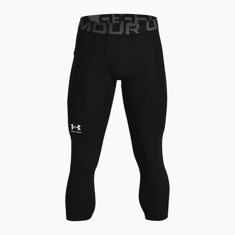 Under Armour men's leggings HG Armour 3/4 black/white 5