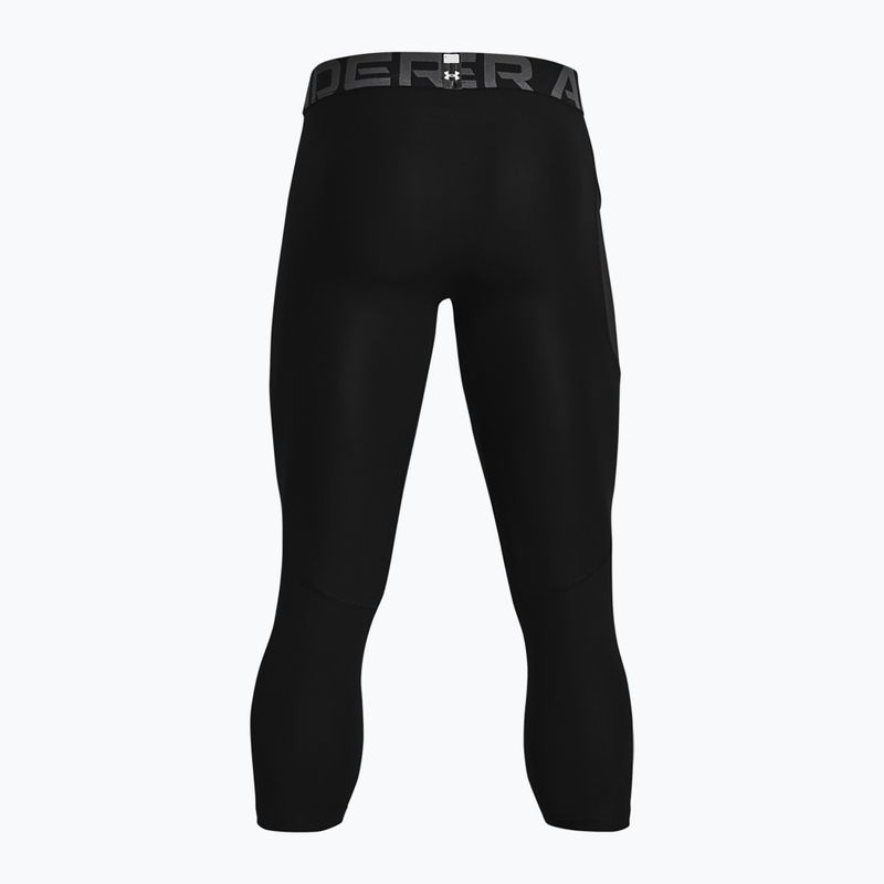 Under Armour men's leggings HG Armour 3/4 black/white 6