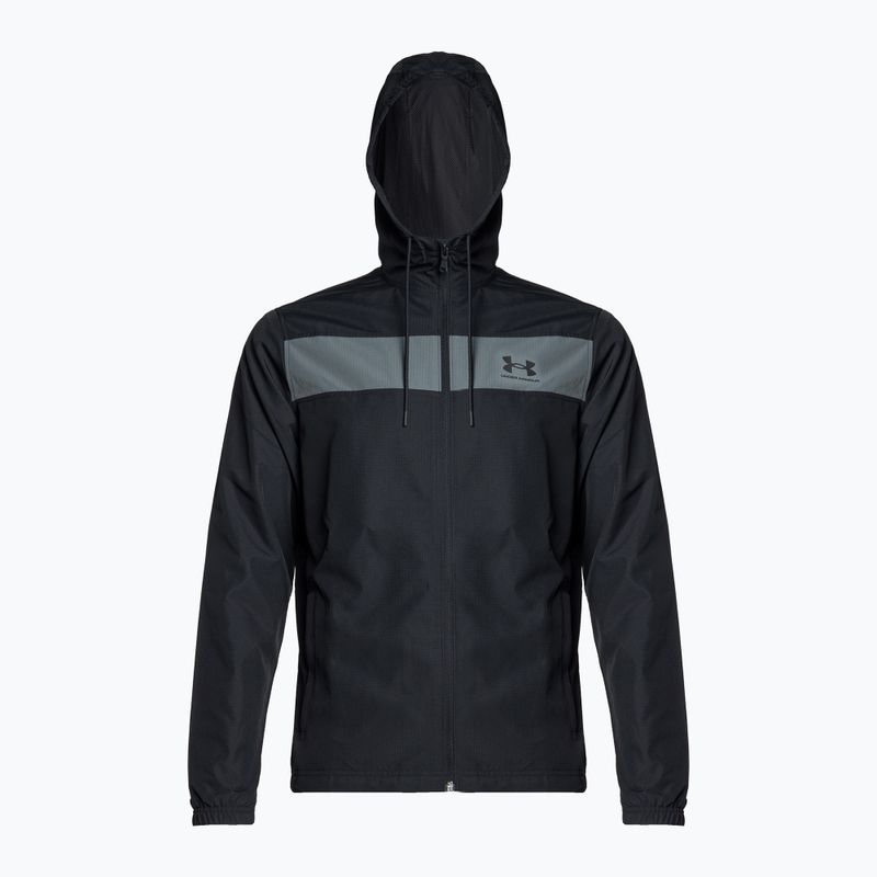 Under Armour Sportstyle Windbreaker men's training jacket black 1361621