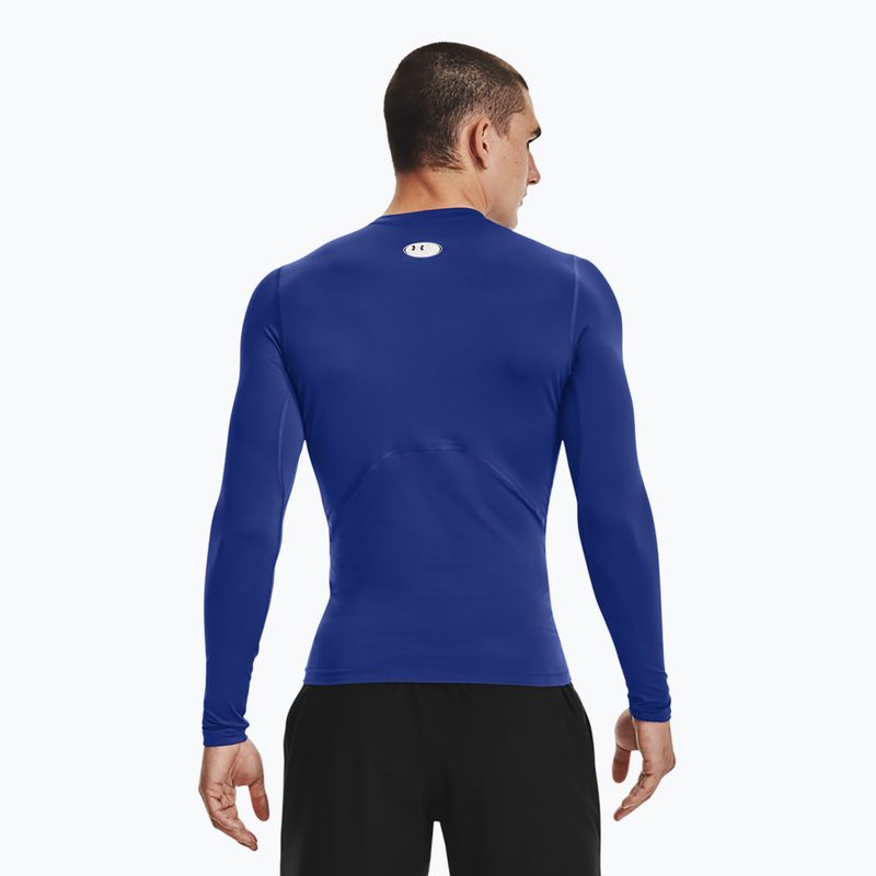 Under Armour men's longsleeve T-shirt Ua Hg Armour Comp LS navy blue 1361524-400 2
