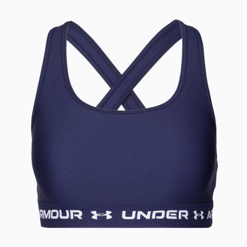 Under Armour Crossback Mid fitness bra navy blue 1361034