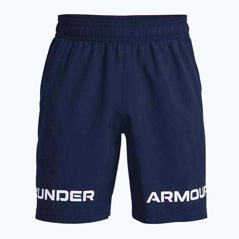 Under Armour UA Woven Graphic WM men's training shorts navy blue 1361433 3