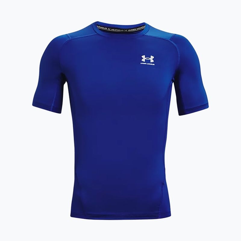 Under Armour men's training shirt Ua Hg Armour Comp SS navy blue 1361518-400 5