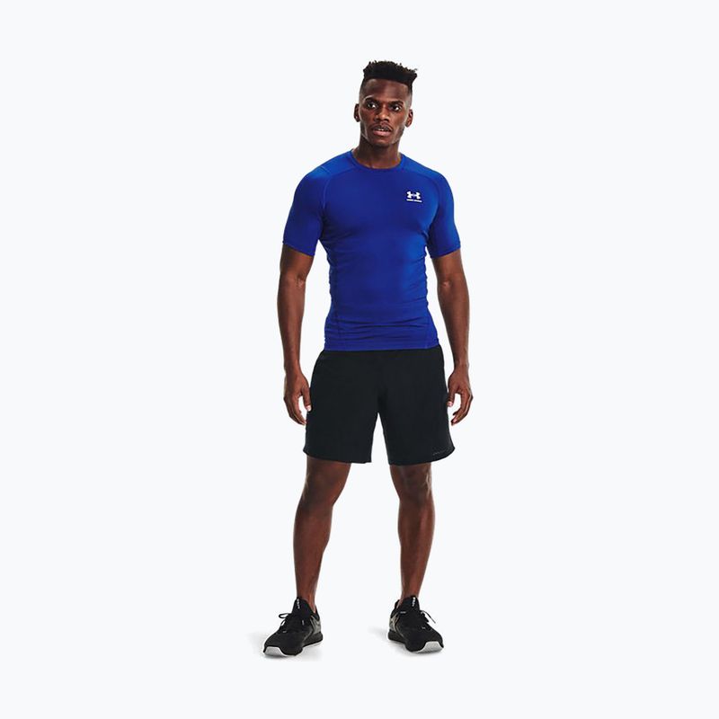 Under Armour men's training shirt Ua Hg Armour Comp SS navy blue 1361518-400 2