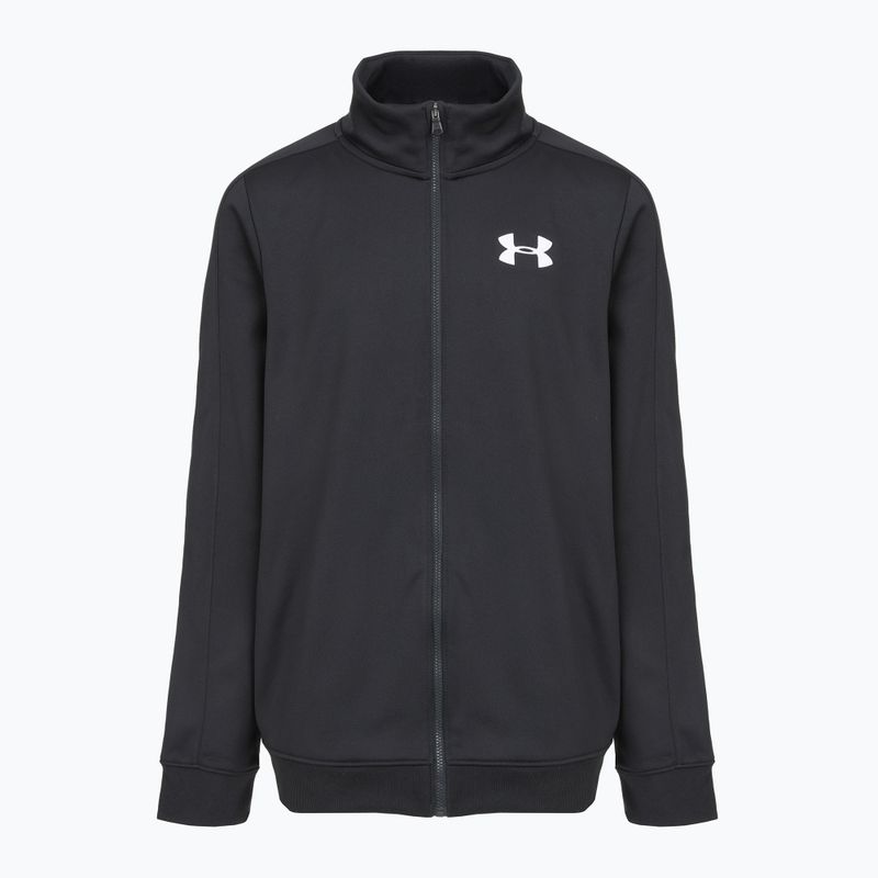 Children's tracksuit Under Armour Knit black/white 3