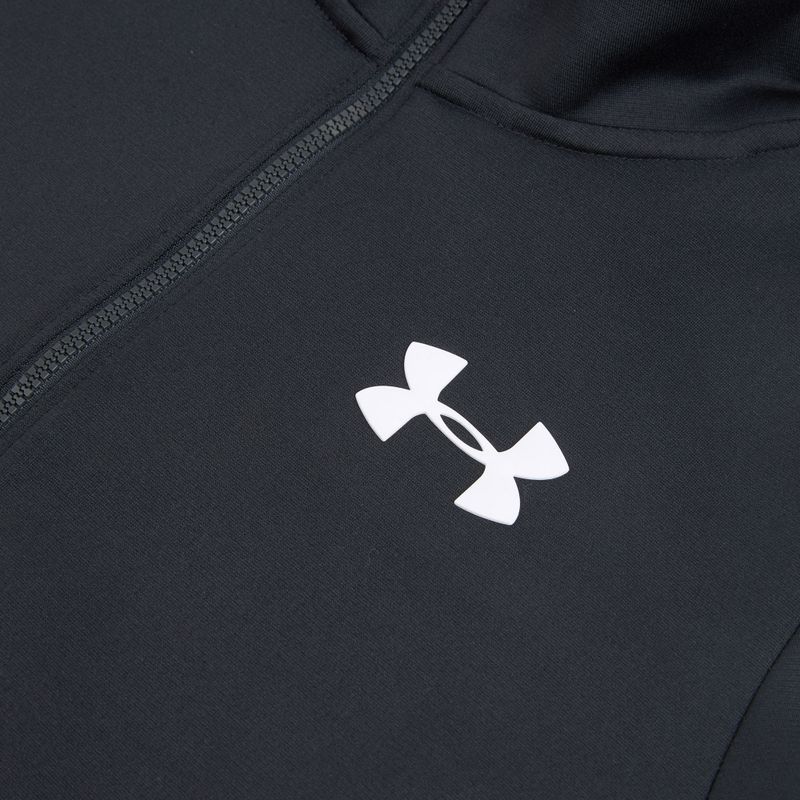 Children's tracksuit Under Armour Knit black/white 5