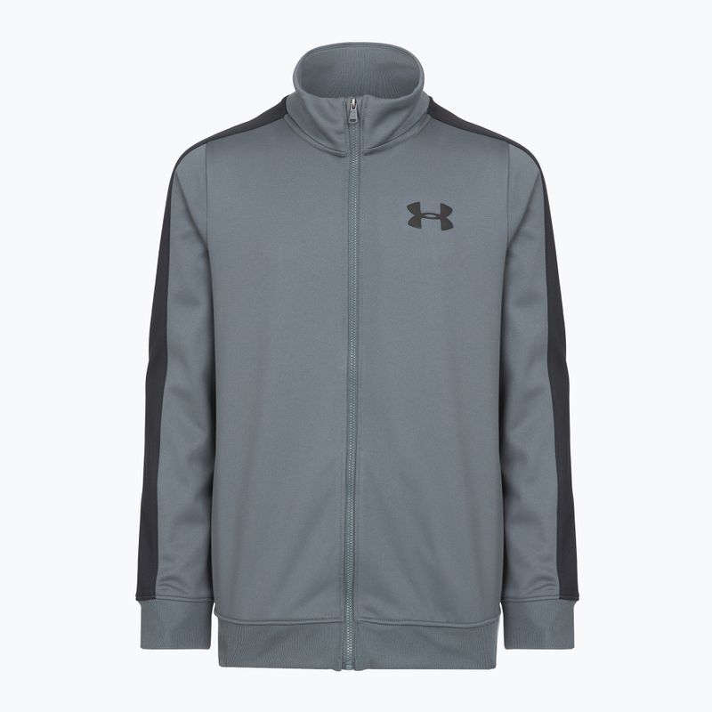 Children's tracksuit Under Armour Knit pitch grey 3