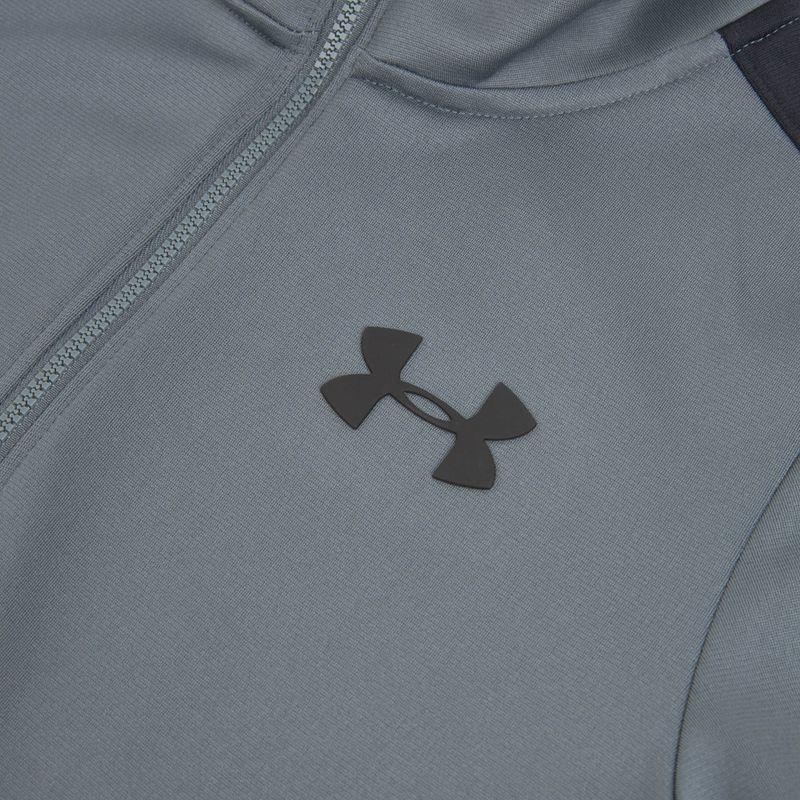Children's tracksuit Under Armour Knit pitch grey 5
