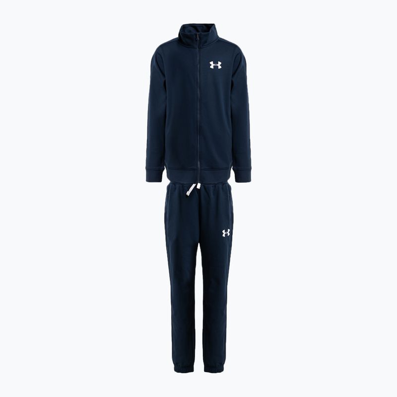 Under Armour Knit children's training tracksuit navy blue 1363290