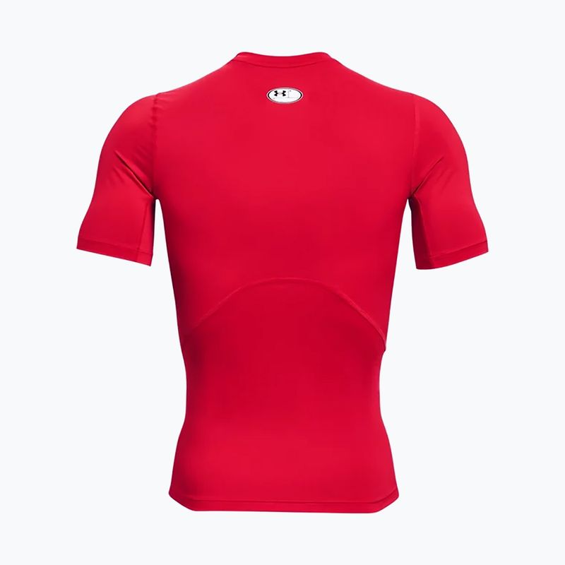 Under Armour men's training shirt Ua Hg Armour Comp SS red 1361518-600 6