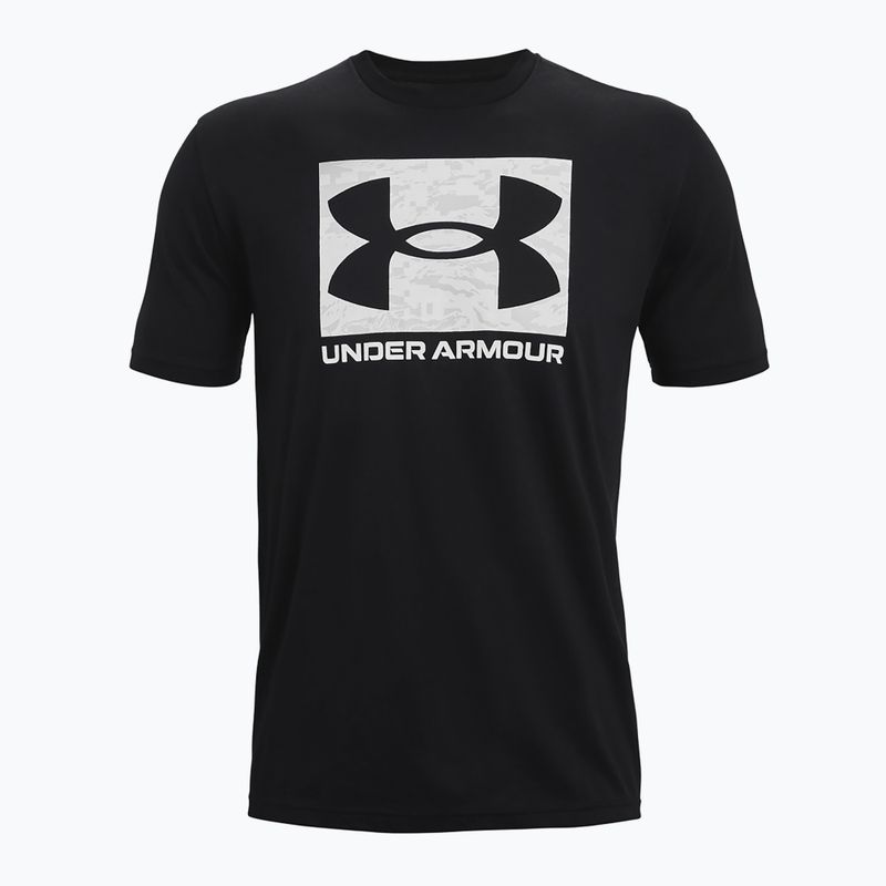 Under Armour ABC Camo Boxed Logo black/white men's training t-shirt 5