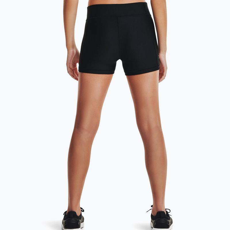 Under Armour Armour Mid Rise women's training shorts black 1360925 2