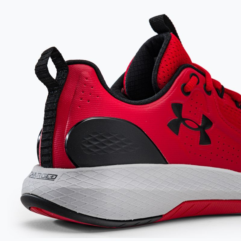 Under Armour Charged Commit Tr 3 men's training shoes red 3023703 8