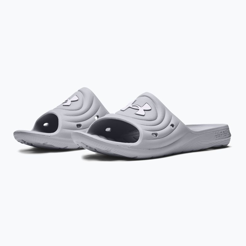 Under Armour Locker IV SL men's flip-flops mod gray/mod gray/white 10