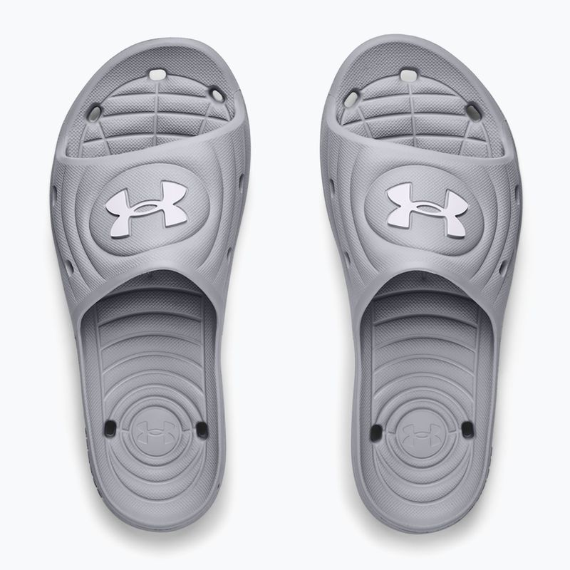 Under Armour Locker IV SL men's flip-flops mod gray/mod gray/white 11