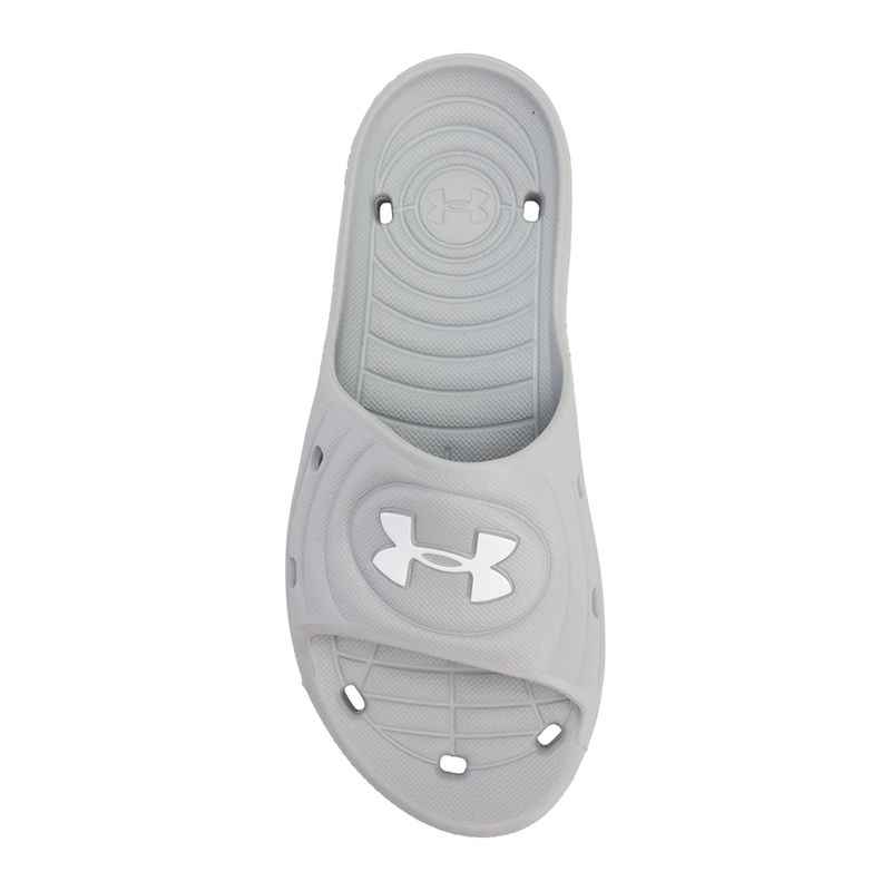 Under Armour Locker IV SL men's flip-flops mod gray/mod gray/white 5