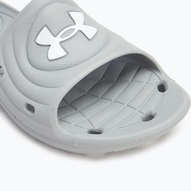 Under Armour Locker IV SL men's flip-flops mod gray/mod gray/white 7