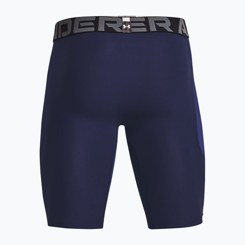 Men's Under Armour HG Armour Long Shorts midnight navy/white 5