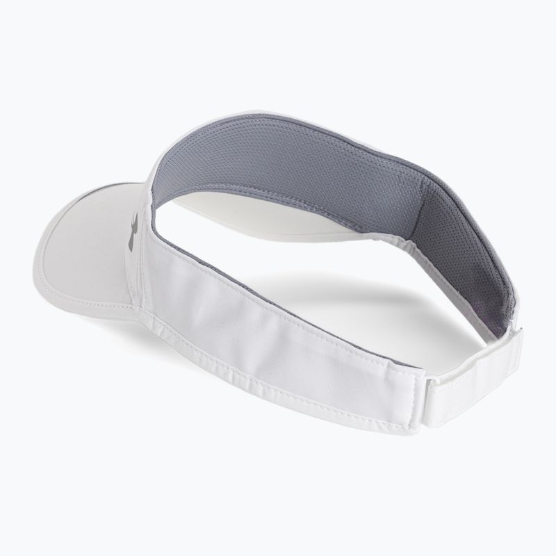 Under Armour men's running visor Isochill Launch Run Visor 100 white UAR-1361563100 3