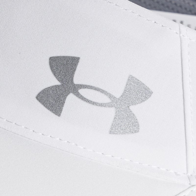 Under Armour men's running visor Isochill Launch Run Visor 100 white UAR-1361563100 5