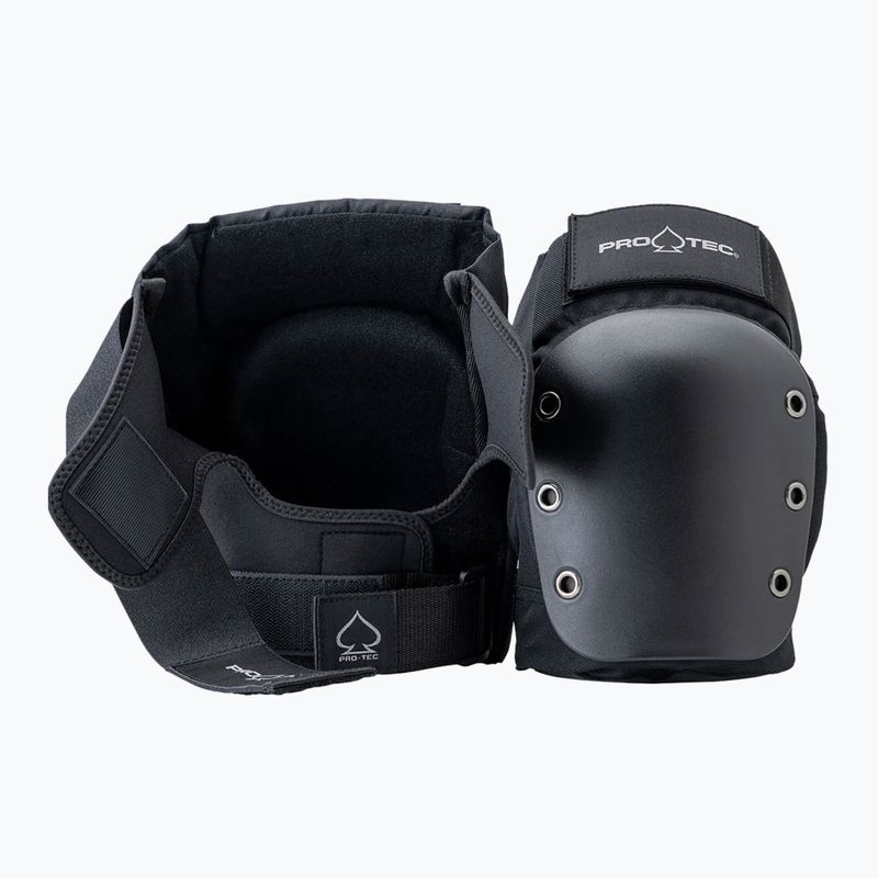 Pro-Tec Street Open Back Knee Elbow protector set black 3