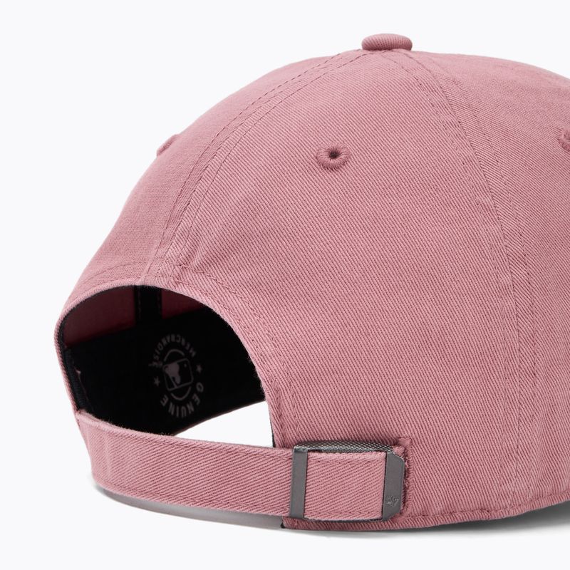 47 Brand MLB New York Yankees Base Runner cap CLEAN UP mauve 4