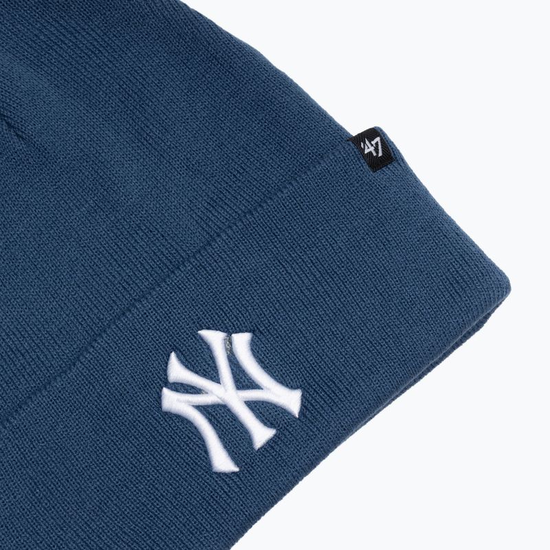 47 Brand MLB New York Yankees Haymaker winter beanie timber blue 3