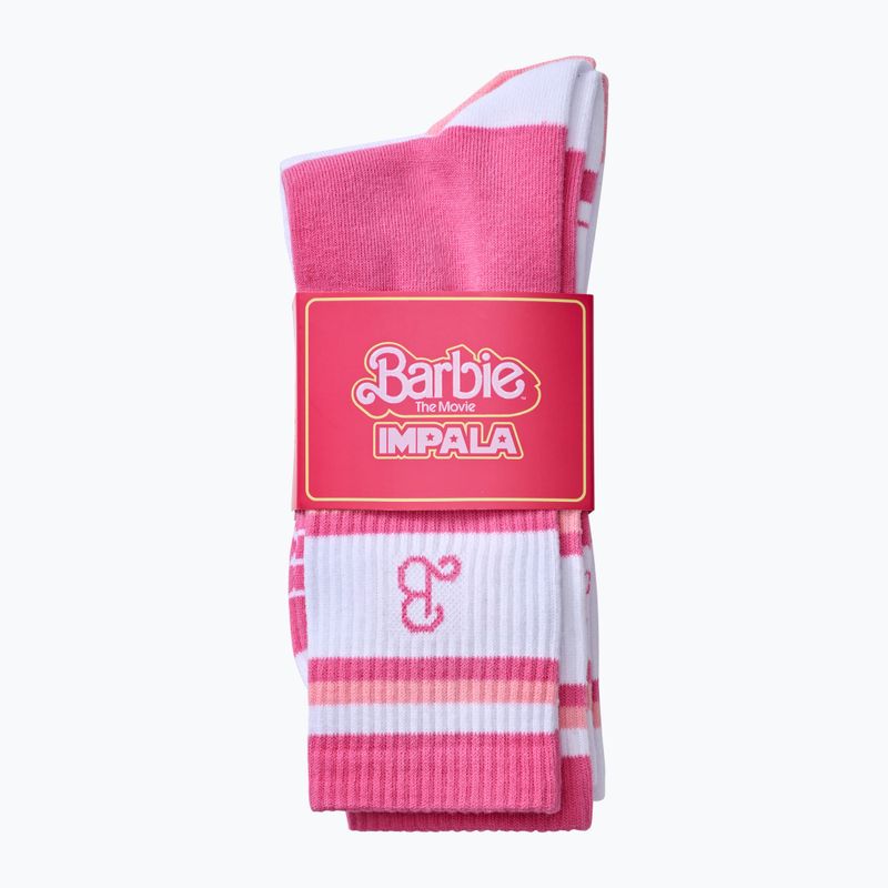 IMPALA Barbie women's socks 3 pairs barbie bright yellow 4