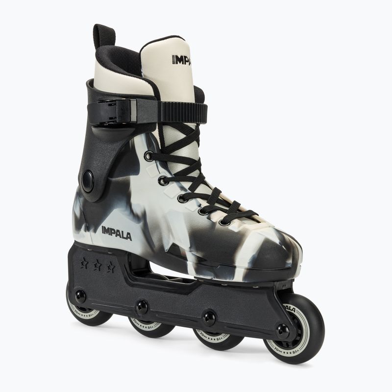 Women's IMPALA Lightspeed Inline Skate monochrome marble roller skates