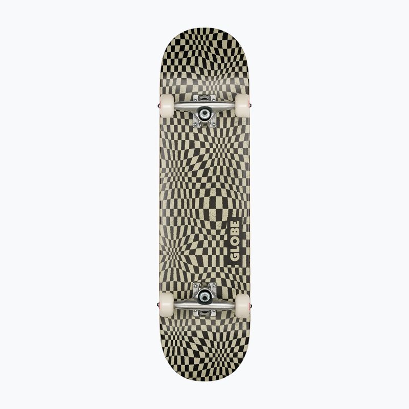 Classic skateboard Globe G0 Checked Out black/off-white 3