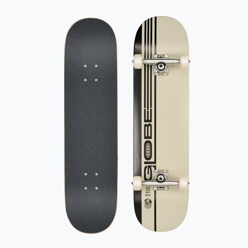 Classic skateboard Globe G0 Strype Hard black/off-white