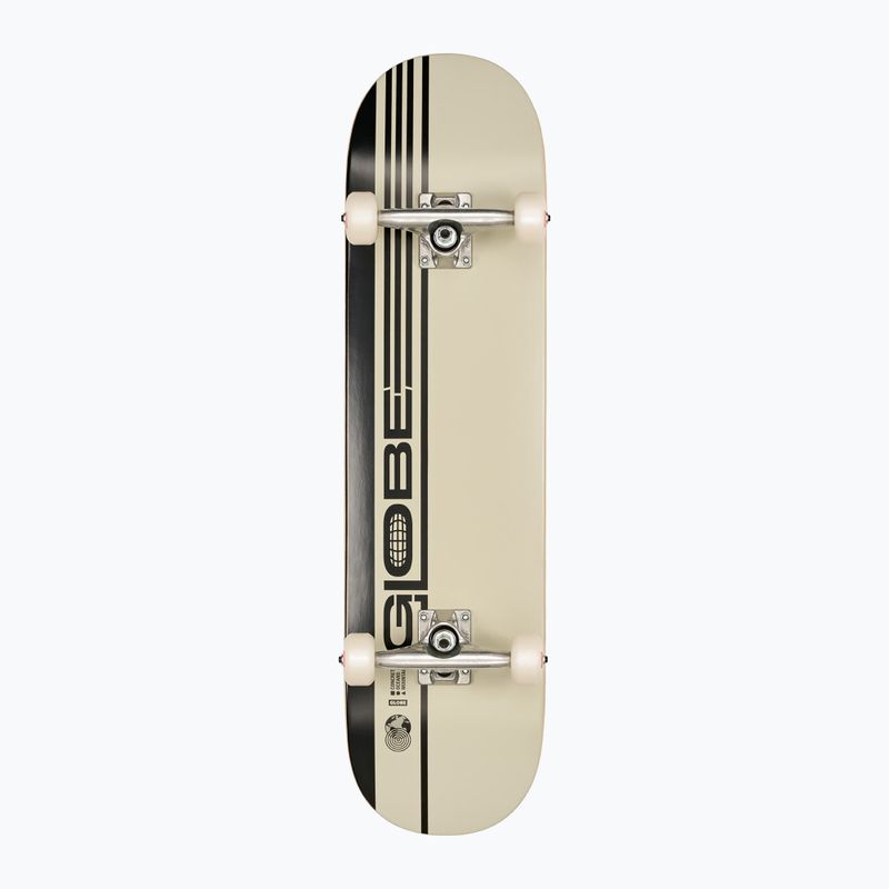 Classic skateboard Globe G0 Strype Hard black/off-white 3