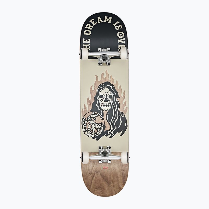 Globe G1 Dream Reaper classic skateboard dark maple/black 3