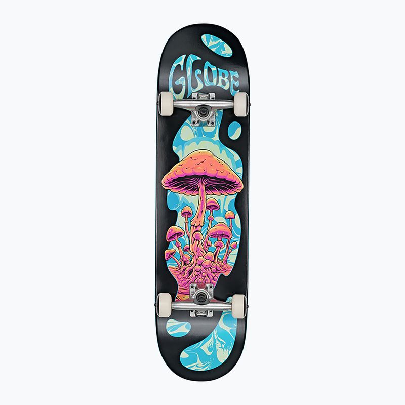 Globe G1 Mind Expansion classic skateboard black/green 3