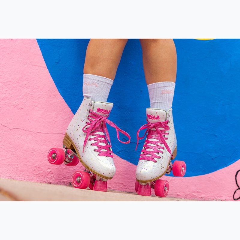 Women's roller skates IMPALA Quad Skate confetti 7