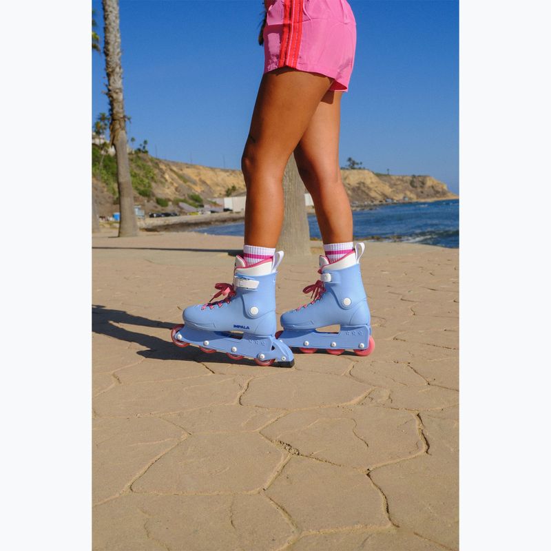 Women's inline skates IMPALA Lightspeed Inline Skate blue raspberry 11